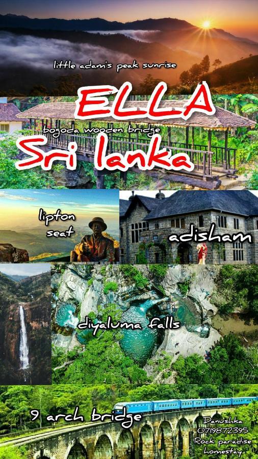 Rock Paradise Homestay Ella Exterior photo